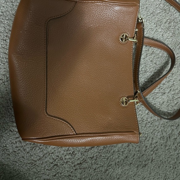 Tory Burch Brown Leather Tote Bag - Picture 7 of 7